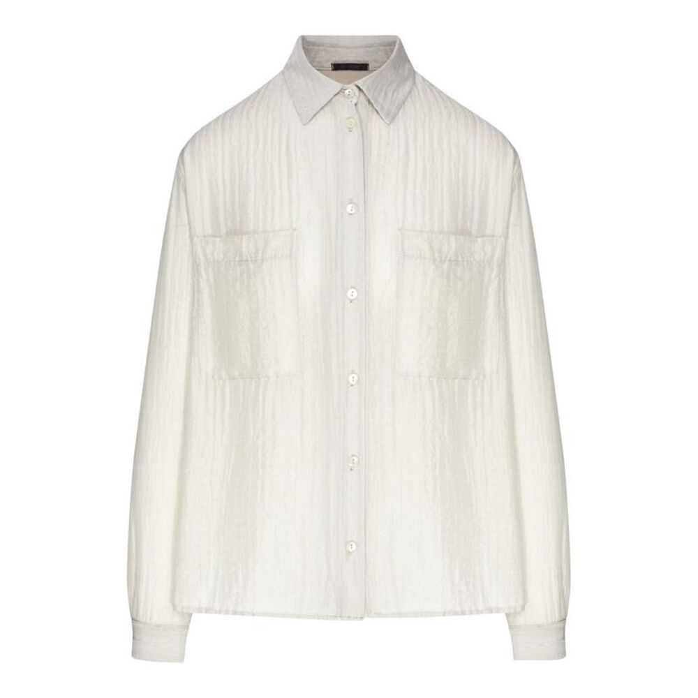 Transit Women Oversized Shirt With Front Pockets